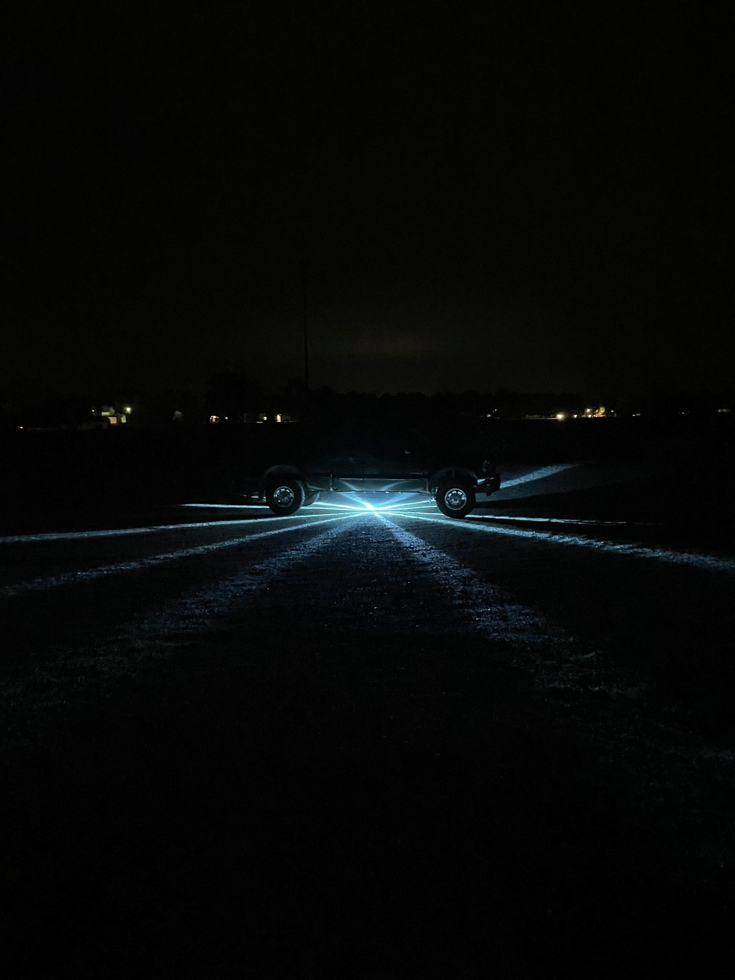 H11 Light Blue Lens White LED Bulb Watermelon Light