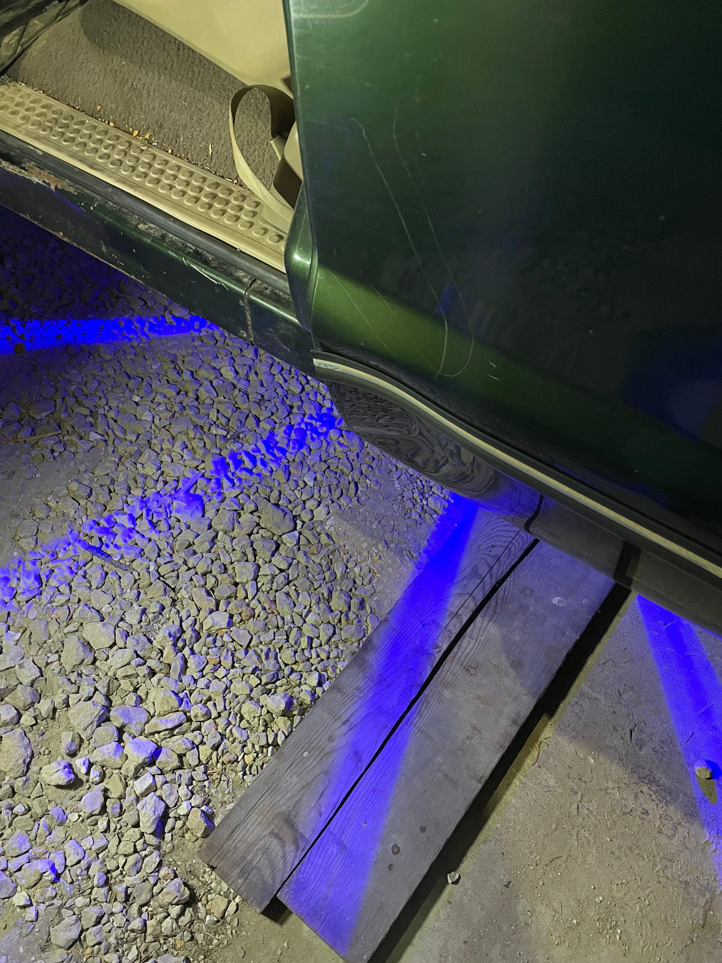 H11 Blue Lens White LED Blub Watermelon light