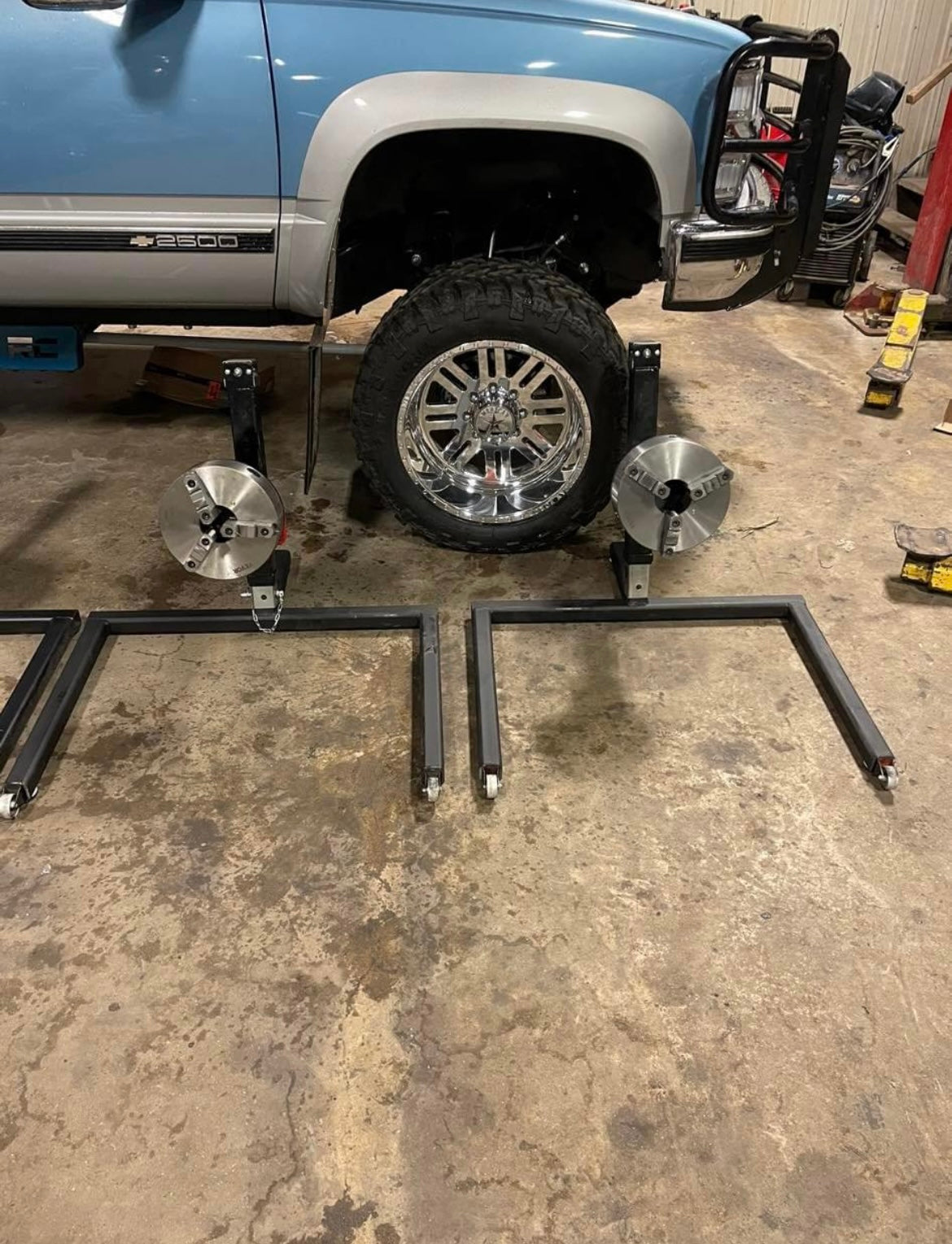 Wheel Polishing Stand