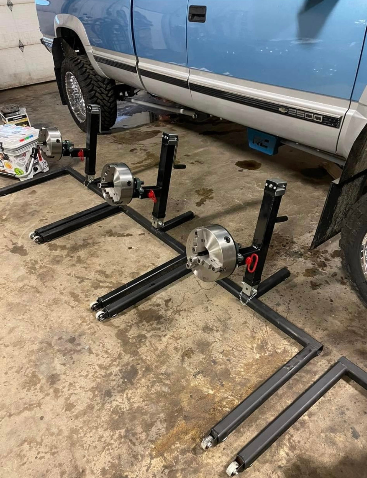Wheel Polishing Stand