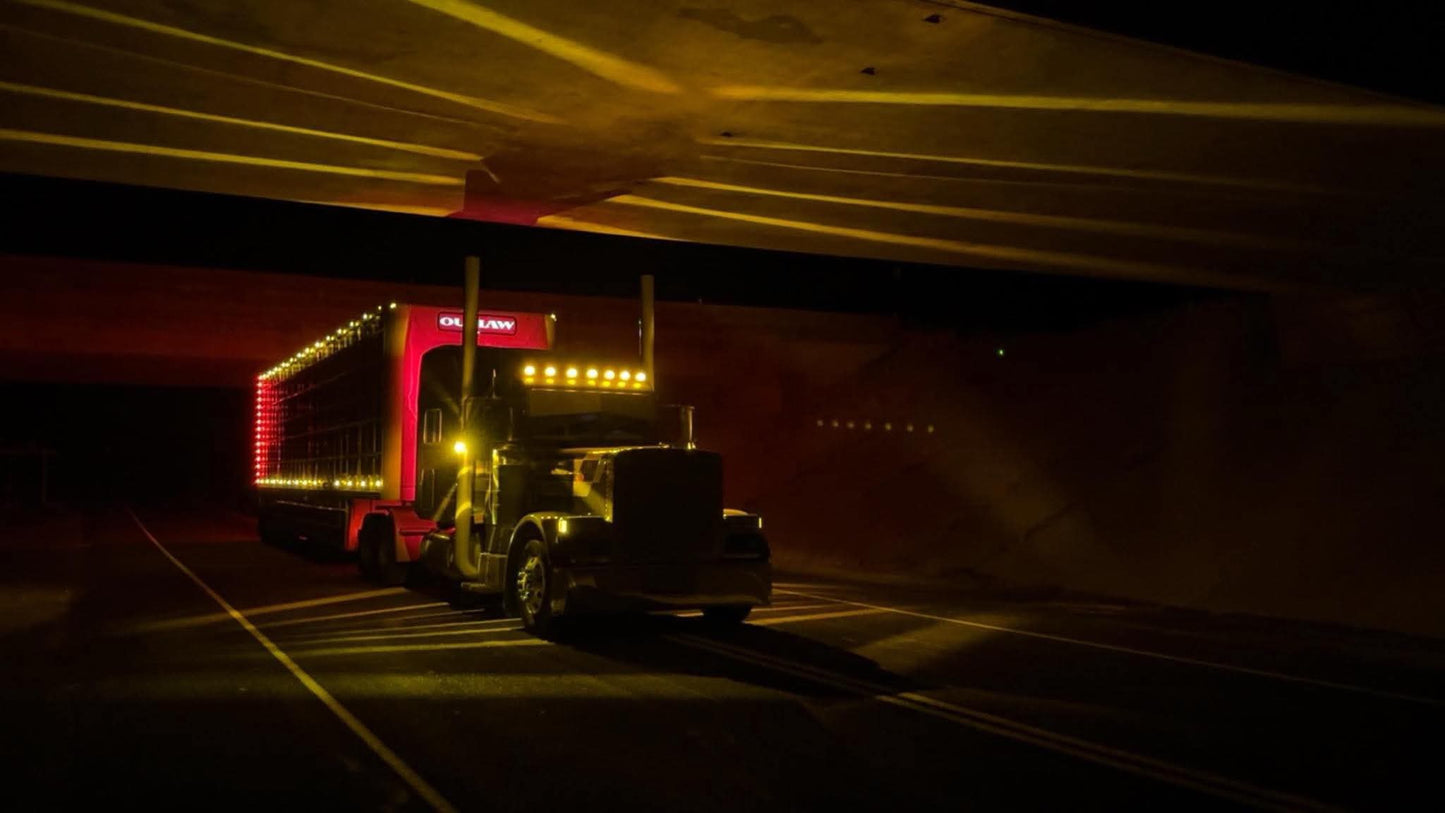 H11 Amber Pedestal Lights