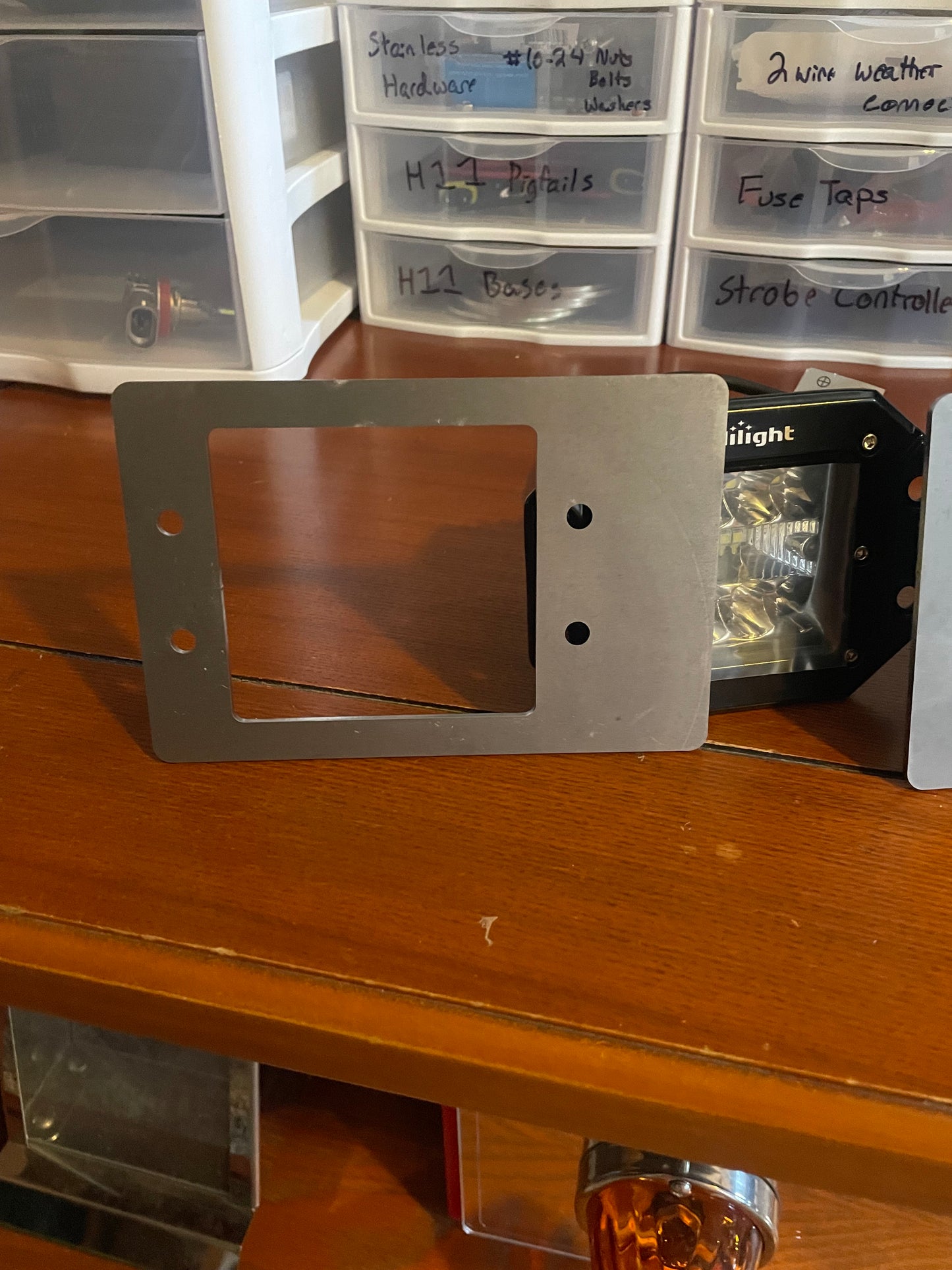 Universal 3 inch LED light pods brackets