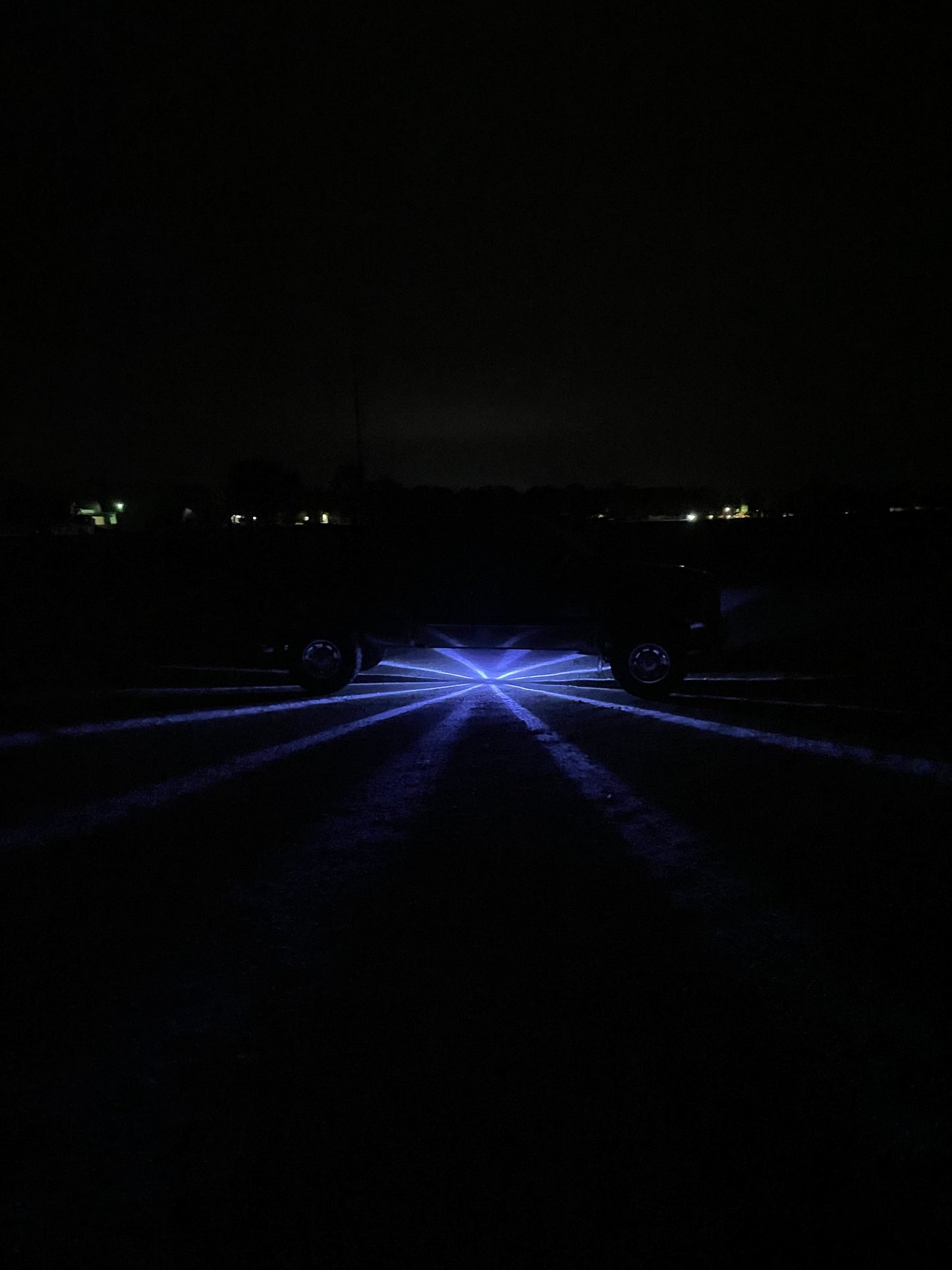 H11 Purple Lens White LED Bulb Watermelon Light