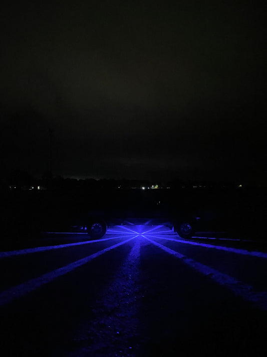H11 Blue Lens White LED Blub Watermelon light