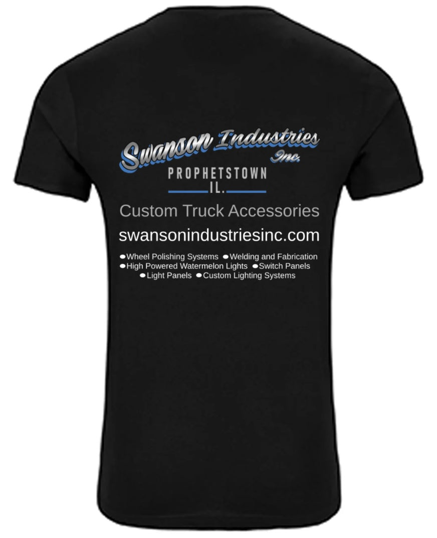 Swanson Industries Inc shirts (Black)