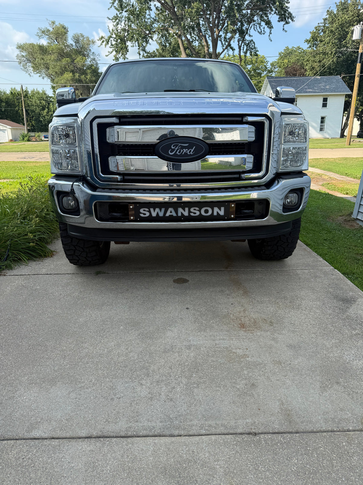 11-16 Ford Super Duty Porch Lights - Custom Design