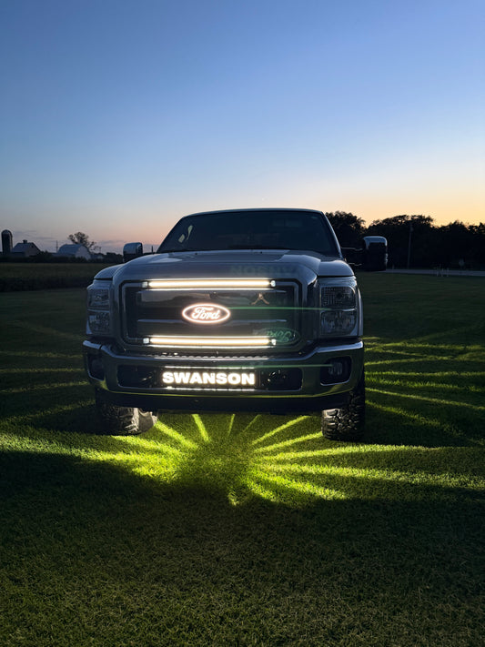11-16 Ford Super Duty Porch Lights - Custom Design