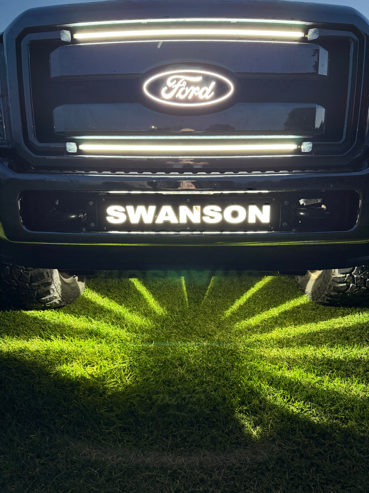 11-16 Ford Super Duty Porch Lights - Custom Design