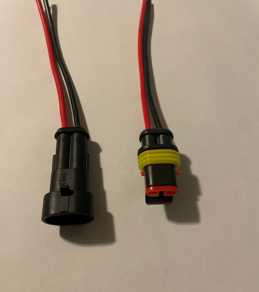 2 wire weather rated plug